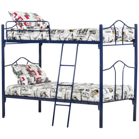 Camarote Monte 1.5 plazas Azul + 2 colchones + Textil