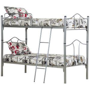 Camarote Monte 1 plaza Gris + 2 colchones + Textil