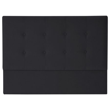 Respaldo Recto 1.5 plazas Negro