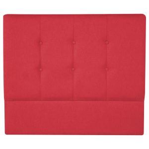 Respaldo Recto 1 plaza Rojo