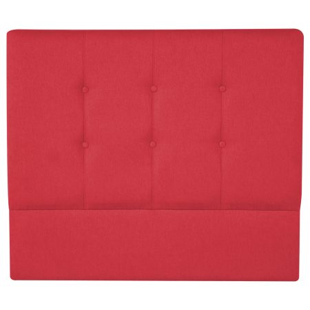 Respaldo Recto 1 plaza Rojo