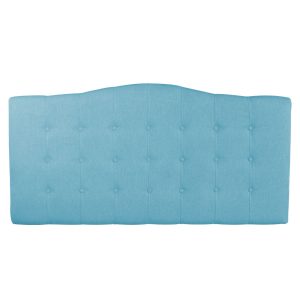 Respaldo Curvo King Celeste